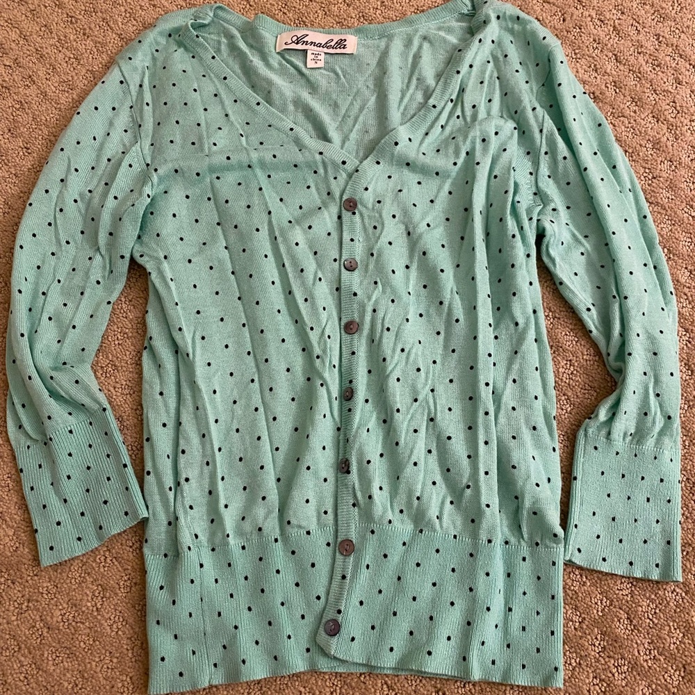 Polka Dot Cardigan